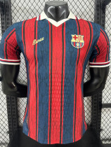 25-26 BAR Red Blue Special Edition Player Version Soccer Jersey