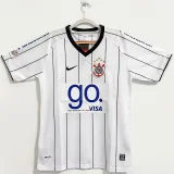 2009 Corinthians Home Retro Soccer Jersey