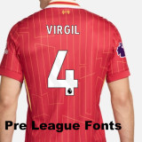 25-26 LIV  Red Player Version Soccer Jersey