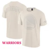 24-25 WARRIORS Milky White High Quality Casual T-Shirt