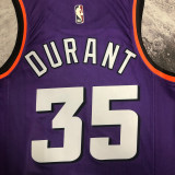 22-23 SUNS DURANT #35 Purple Retro Top Quality Hot Pressing NBA Jersey
