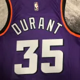 22-23 SUNS DURANT #35 Purple Retro Top Quality Hot Pressing NBA Jersey