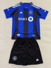 25-26 Montreal CF Home Kids Soccer Jersey (带章)