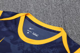 25-26 INT Royal blue Tank top and shorts suit