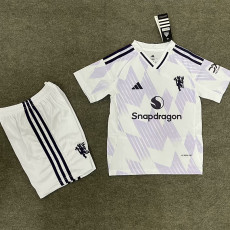 25-26 Man Utd Away Kids Soccer Jersey