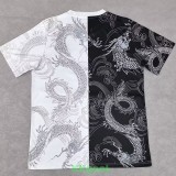 25-26 RMA White Black Special Edition Fans Training Shirts (龙纹)