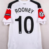 2010-2011 Man Utd Away White Retro Soccer Jersey (决赛字)