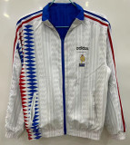 1994 France Blue & White Retro Double Sided Windbreaker (双面风衣)