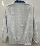 1994 France Blue & White Retro Double Sided Windbreaker (双面风衣)