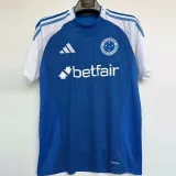 25-26 Cruzeiro Home 1:1 Fans Soccer Jersey