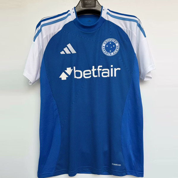 25-26 Cruzeiro Home 1:1 Fans Soccer Jersey