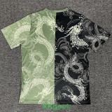 25-26 RMA Green Black Special Edition Fans Training Shirts (龙纹)