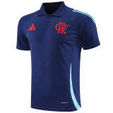 25-26 Flamengo Royal Blue Polo Short Sleeve