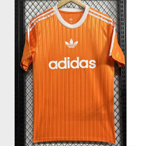 2025 AD Casual Orange Fans Training shirts (三叶草)