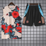 25-26 Bayern Khaki Tank top and shorts suit