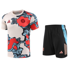 25-26 Bayern Khaki Training Short Suit