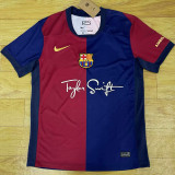 24-25 BAR Home El Clasico Edition Fans Soccer Jersey 德比版