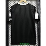 2025 AD Casual Black Fans Training shirts (三叶草)
