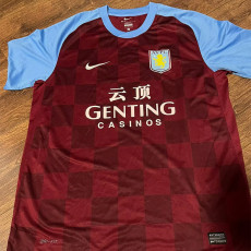 2011-2012 Aston Villa Home Retro Soccer Jersey