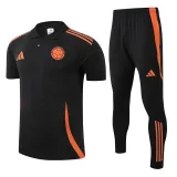 25-26 Colombia Black Polo Tracksuit