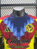 25-26 Club America Yellow Player Version Soccer Jersey (Caliente)