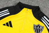 25-26 Atletico Mineiro Yellow Half Pull Tracksuit (半拉链)