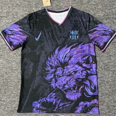 25-26 BAR Purple Black Special Edition Fans Training Shirts *狮