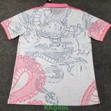 25-26 RMA Pink White Polo Short Sleeve (龙)
