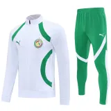 25-26 Senegal  White Jacket Tracksuit