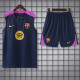 25-26 BAR Royal blue Tank top and shorts suit