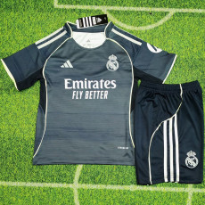 25-26 RMA Away Kids Soccer Jersey