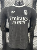 25-26 RMA Black GoalKeeper Player Version Soccer Jersey