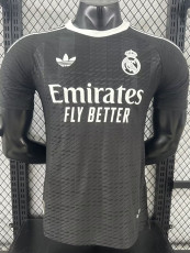 25-26 RMA Black GoalKeeper Player Version Soccer Jersey