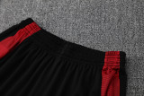 25-26 Man Utd Black red Tank top and shorts suit