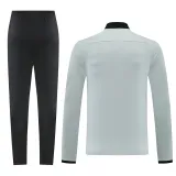 2025 NK Grey Half Pull Tracksuit #NB09 (半拉链)