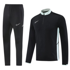 2025 NK Black Half Pull Tracksuit #NB09 (半拉链)