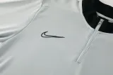 2025 NK Grey Half Pull Tracksuit #NB09 (半拉链)