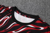 25-26 Man Utd Black red Training Short Suit