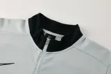 2025 NK Grey Half Pull Tracksuit #NB09 (半拉链)