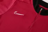 2025 NK Red Half Pull Tracksuit #NB09 (半拉链)
