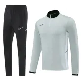 2025 NK Grey Half Pull Tracksuit #NB09 (半拉链)