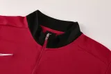 2025 NK Red Half Pull Tracksuit #NB09 (半拉链)