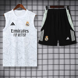 25-26 RMA White Tank top and shorts suit