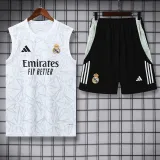 25-26 RMA White Tank top and shorts suit