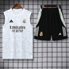 25-26 RMA White Tank top and shorts suit