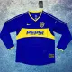 2003-2004 Boca juniors Home Long Sleeve Retro Soccer Jersey (长袖)后带广告