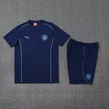 25-26 Man City Royal blue Training Short Suit