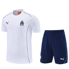 25-26 Marseille White Training Short Suit