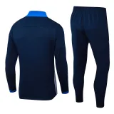 2025 NK Royal blue Half Pull Tracksuit #08 (半拉链)
