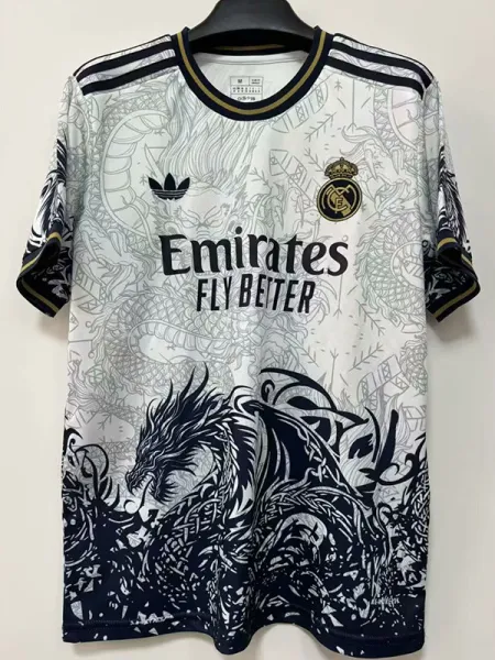 25-26 RMA White Special Edition Training Shirts **圆领